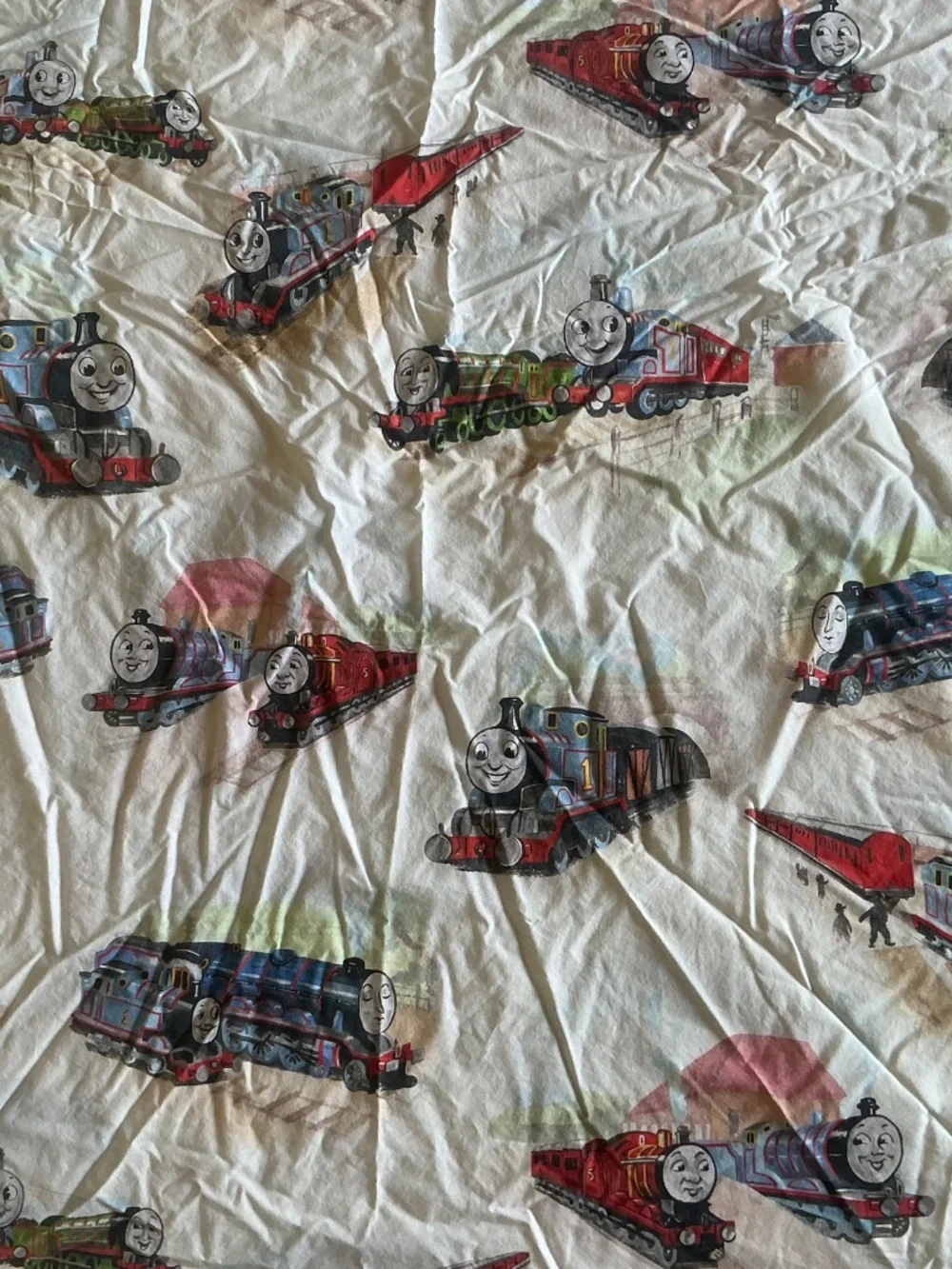 Pottery Barn Kids Thomas and Friends FULL Sheet Set